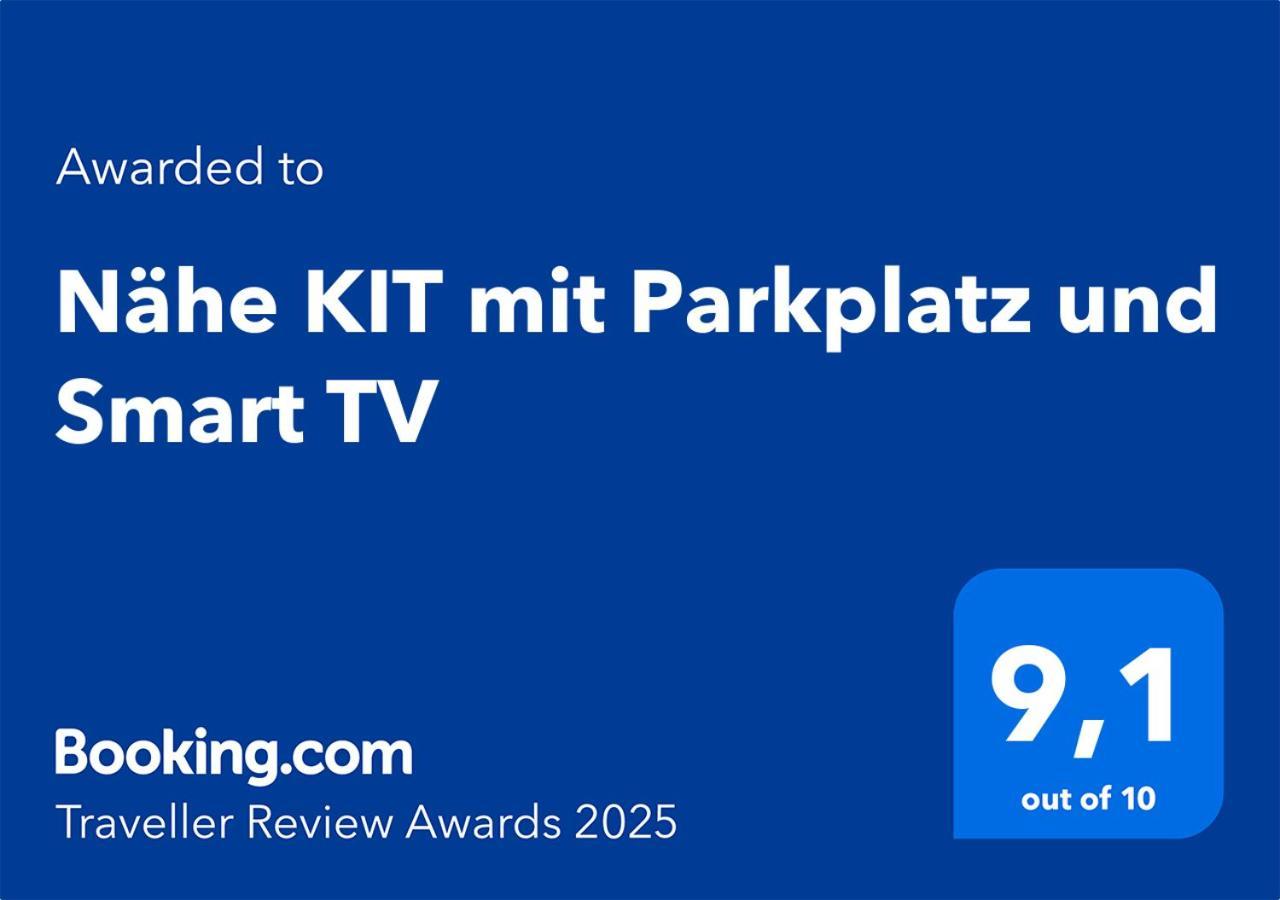 Apartamento Naehe Kit Mit Parkplatz Und Smart Tv Karlsruhe Exterior foto